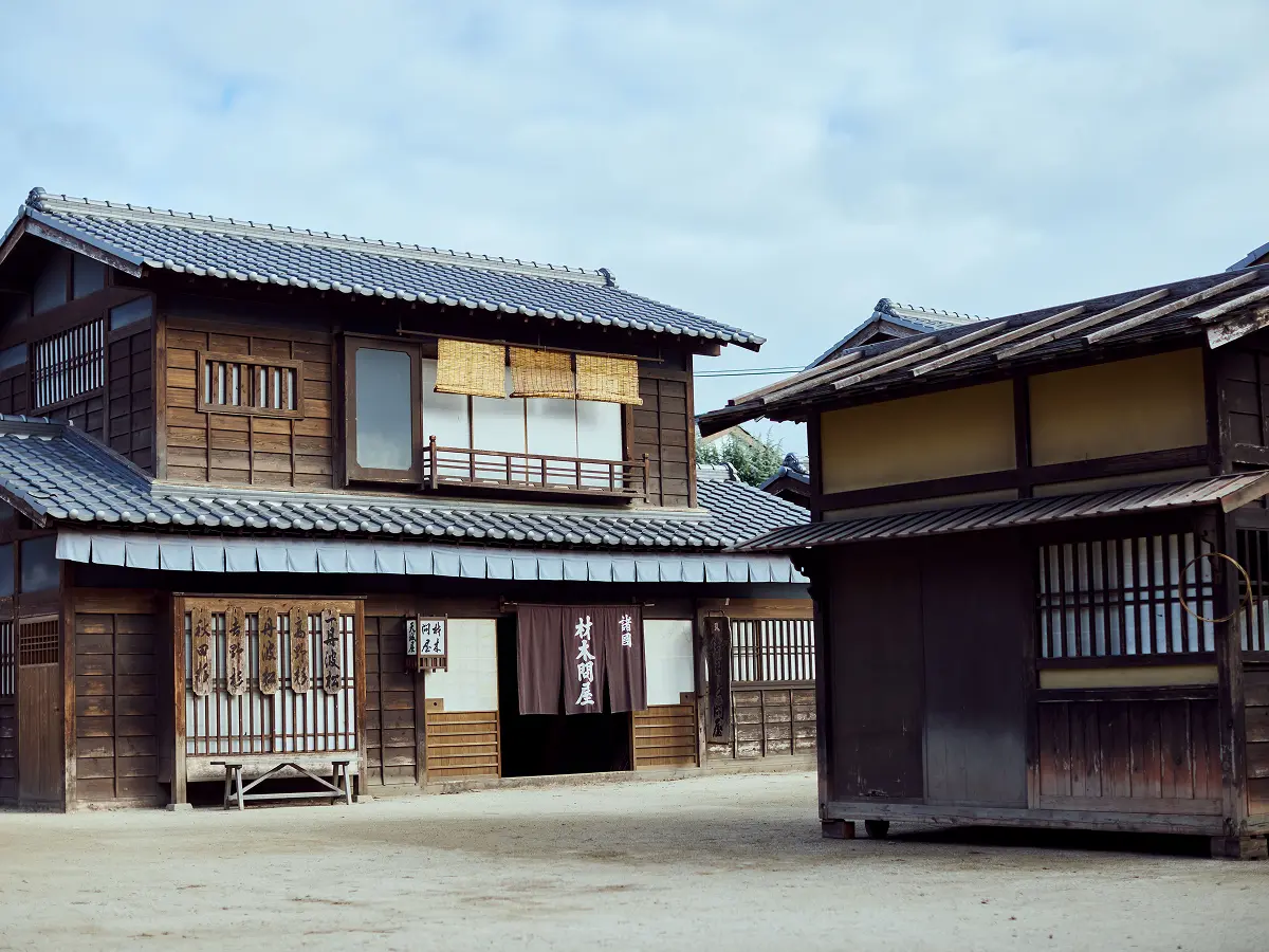 屋外撮影セットの写真