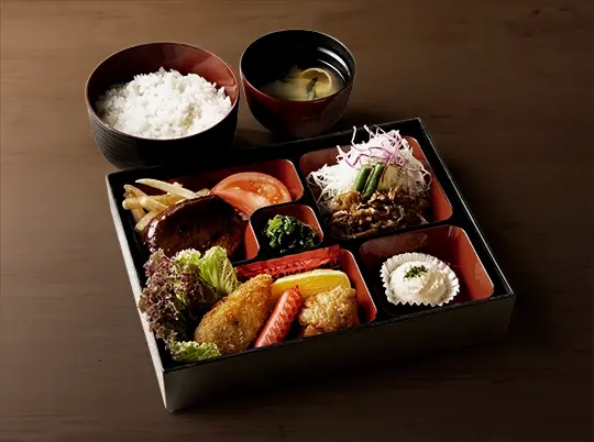 侍弁当（お茶付）