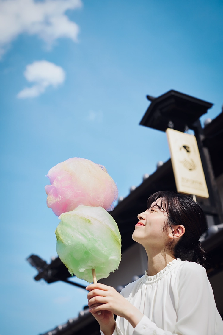 zarame - gourmet cotton candy -｜太秦映画村【公式】- UZUMASA KYOTO